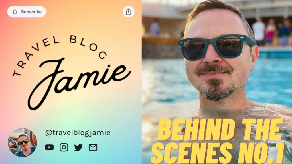 Behind the scenes with Travel Blog Jamie no.1