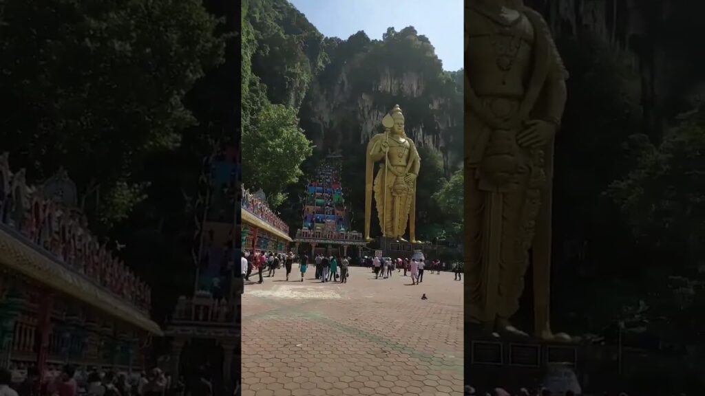 Must visit place in Malaysia- Batu caves #shorts #shortsfeed #shortsvideo #travel #blog #trip