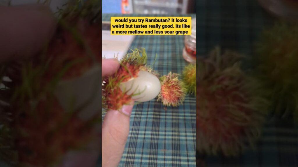 would you try rambutan? 🇹🇭 #travel #travelblog #thailand #thaifood #healthyfood #streetfood