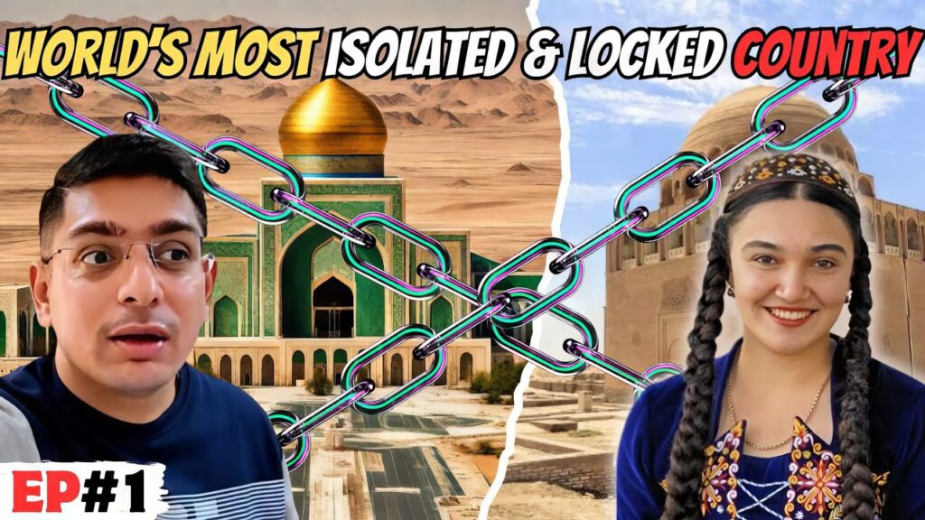 Travelling to the Most Isolated & Closed Country in the World (TURKMENISTAN 🇹🇲)