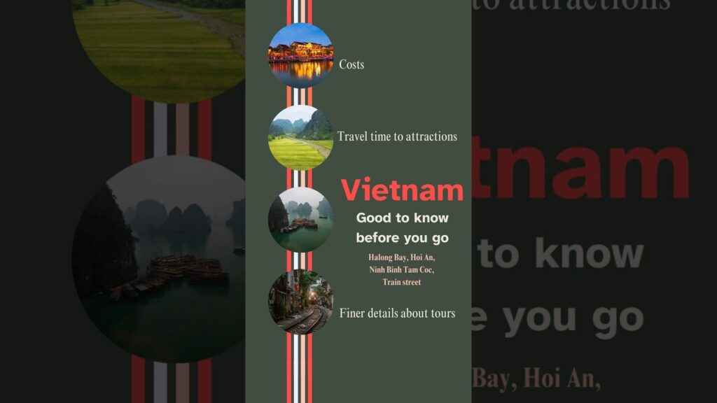 Vietnam travel tips- visa,  cost, tours. #youtubeshorts #vietnam #shorts #travelguide #vietnamtravel