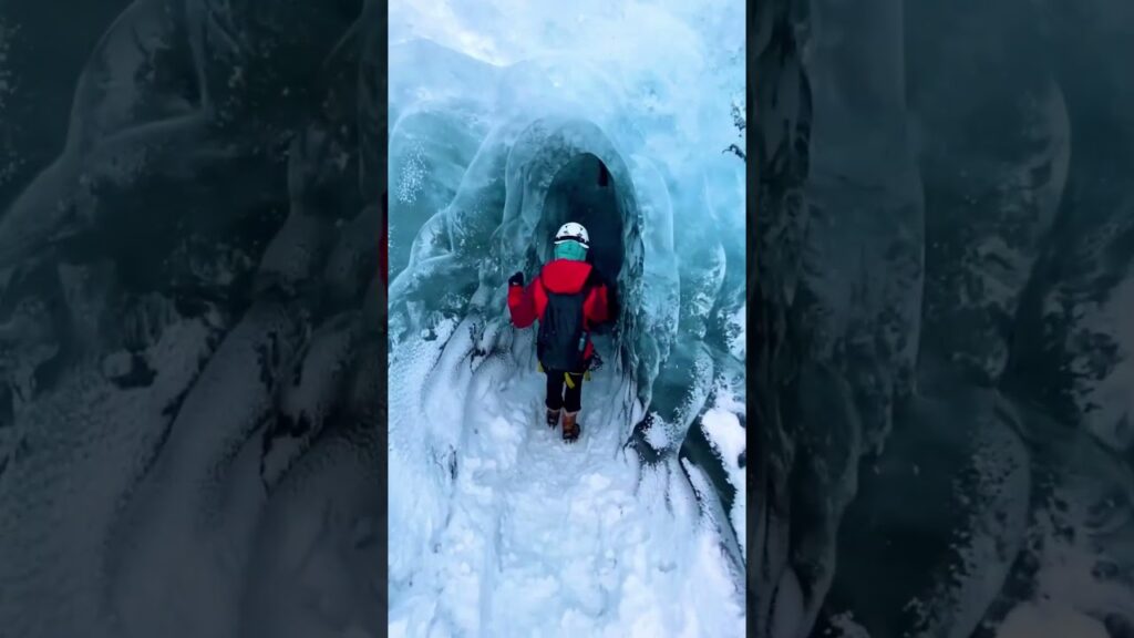 MOST AMAZING ICE CAVES ❄️☃️ #amazing #explore #nature #place #travel #blog #lake #cave #ice cave