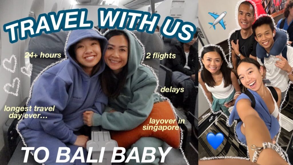 TRAVEL WITH US to BALI | longest travel day ever...