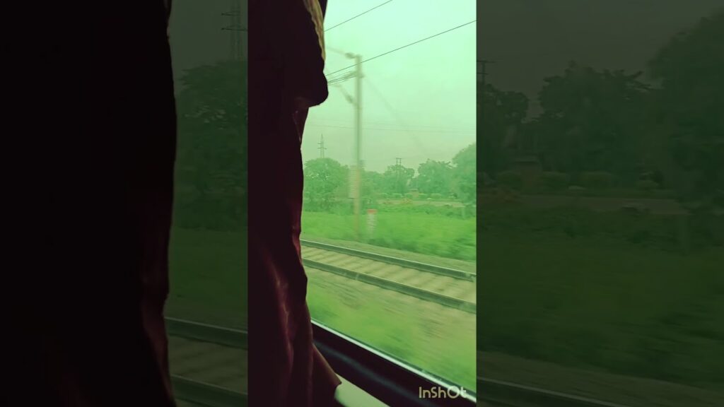 Beauty of greenery #travel #blog #viralvideo #viralshorts #green #train #nature #fun #rain